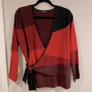 FALL CHIC SWEATER! So soft! Adjustable ties!